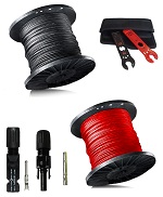 Solarkabel und Stecker