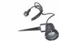 Preview: SHADA Outdoor-Spot Erdspießleuchte Samara für 1x GU10, IP54, Farbe schwarz, ohne Leuchtmittel (1000524)