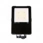 Preview: SHADA LED-Strahler Flutlichtstrahler 30W 4650lm 4000K IP66, schwarz EEC: D (230090)