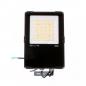 Preview: SHADA LED-Strahler Flutlichtstrahler 50W 7750lm 4000K IP66, schwarz EEC: D (230091)