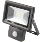 Preview: SHADA LED-Strahler Flutlichtstrahler mit Bewegungsmelder 20W 1800lm 4000K schwarz IP44, EEC: A-A++ (0300711) ***RESTPOSTEN***