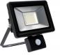 Preview: SHADA LED-Strahler Flutlichtstrahler mit Bewegungsmelder 30W 2700lm 4000K schwarz IP44, EEC: A-A++ (0300712) ***RESTPOSTEN***