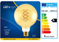 Preview: 1 STÜCK (VPE) SHADA LED Classic E27 250lm 5W, extra-warmweiss 1800K, G125 gold, dimmbar, EEC: A (0600476_01)