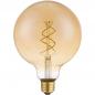 Preview: 1 STÜCK (VPE) SHADA LED Classic E27 250lm 5W, extra-warmweiss 1800K, G125 gold, dimmbar, EEC: A (0600476_01)