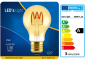 Preview: 1 STÜCK (VPE) SHADA LED Classic E27, 136lm, 2.5 Watt, extra-warmweiss 1800K, A60 gold, dimmbar, EEC: A (0600477_01)