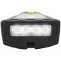 Preview: SHADA LED Handleuchte mit Taschenlampenfunktion, 3W 180lm, 5000K, mit Magnet und Haken, Alkaline (0700317)