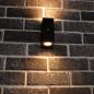 Preview: SHADA LED outdoor - Wandleuchte Avalon - 2xGU10 IP44, ohne Leuchtmittel (1000680)