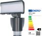 Preview: SHADA LED-Außenstrahler Sa pa 18W 1100lm 4000K, mit Bewegungsmelder und automatischer Verfolgung, Farbe anthrazit , EEC: G (0300782) ***RESTPOSTEN***