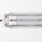Preview: SHADA LED-Feuchtraum-Wannenleuchte IP65, 2x18W 3600lm, 120cm, EEC: F (2400113_03) ***RESTPOSTEN***