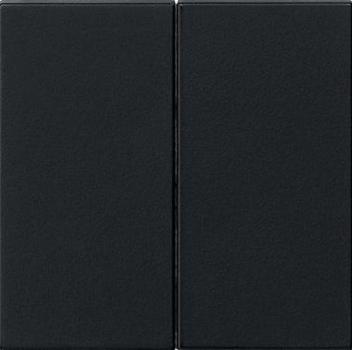 Gira 0266005 System 55 Serienwippe komplett mit Dichtungsset IP44 Schwarz matt ***RESTPOSTEN***
