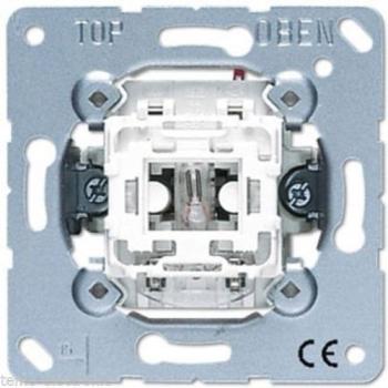 Jung 506KOU Kontrollschalter mit Glimmlampe, Aus/Wechsel