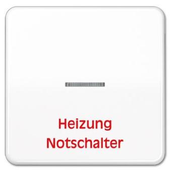 Jung CD590HWW Wippe """"Heizung Notschalter"""" alpinweiss