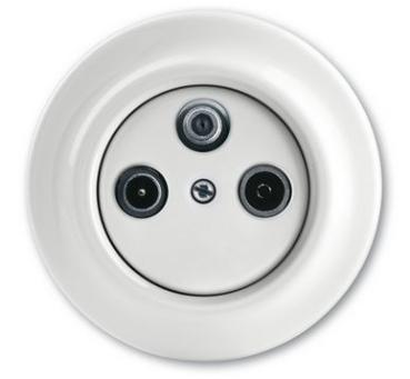 Busch Jäger 1743 J-64 Antennendosen-Einsatz Decento®