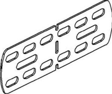 NIEDAX Universalverbinder RVV 50 für RSV-Rinne