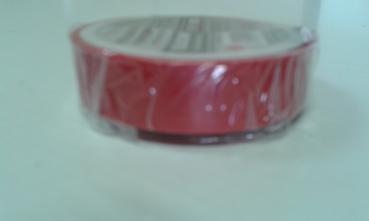 PVC-Isolierband 15mm rot, 10 m Rolle