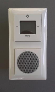 Busch-Jaeger Radio DAB+ Komplett-Set Balance SI 2-fach alpinweiss (8215U-101 + 8223U + 8252-914-101 + 8253-914 + 1722-914)