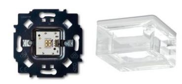 Busch-Jäger 2069/21 LED-Licht Set Deckenlicht Busch-iceLight Komplettset