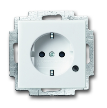 Busch-Jaeger solo studioweiss 20 EUCBL-84 Steckdose mit LED