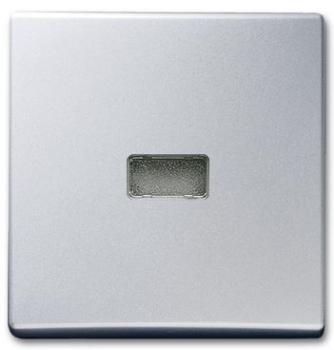 Busch-Jaeger 2107-33 Wippe mit roter Kalotte Allwetter 44 (IP44) alusilber