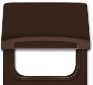 Busch-Jaeger 2118 GK-31 Zwischenring mit Klappdeckel Allwetter 44 (IP44) braun