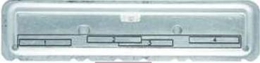 Kathrein Adapterplatte ZAS 90 (218684), passend für Kathrein CAS 80 und CAS 90