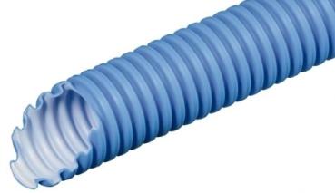 Fränkische FBY-EL-F25 flexibles Wellrohr Isolierrohr  M25 / 50 m Ring BLAU (26240025)