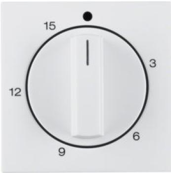 Berker 16328989 Abdeckung Zeitschaltuhr 15min. S.1 polarweiß glänzend ***RESTPOSTEN***