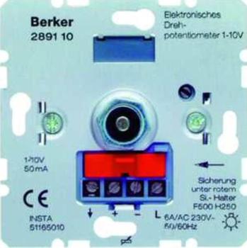Berker 289110 Elektron. Drehpotentiometer 1-10 V