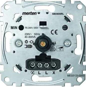 Merten MEG5133-0000 Drehdimmer-Einsatz 40-600W