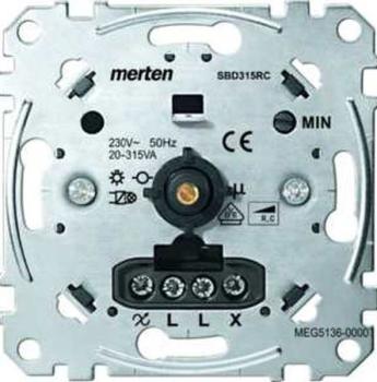 Merten MEG5136-0000 Drehdimmer für Niedervolt, 20-315 W