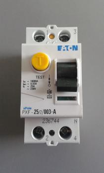 EATON FI-Schutzschalter FUG PXF-25/2/003-A 2polig 25/0,03A (236744)