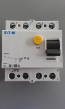 EATON FI-Schutzschalter FUG PXF-63/4/003-A 4polig 63/0,03A (236780)