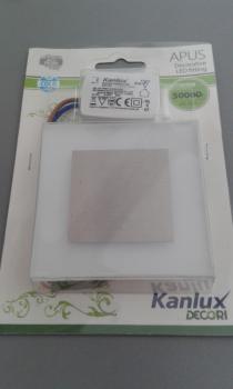 Kanlux LED-Zierleuchte APUS LED AC-CW, 6500K, 15lm, kaltweiss (23801)