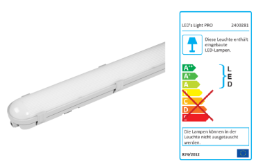 Feuchtraum wannenleuchten led