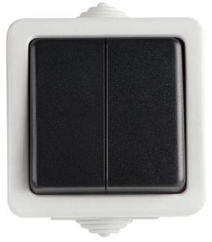 Kanlux TEKNO Aufputz Serienschalter IP54 (25352)