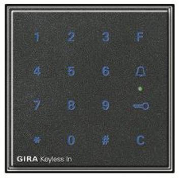 Gira 260567 TX44 Keyless In Codetastatur Anthrazit