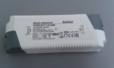 Kanlux Elektronisches LED-Netzgerät POWELED P 12V 60W (26811)