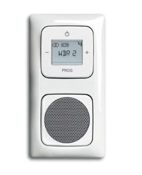 Busch-Jaeger Radio DAB+ Komplett-Set ReflexSI LINEAR 2-fach alpinweiss (8215U-101 + 8223U + 8252-214-101 + 8253-214 + 2512-214K-102)