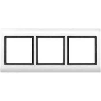 Merten 400319 AQUADESIGN Rahmen 3-fach polarweiß