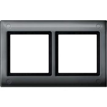 Merten 401214 AQUADESIGN Rahmen verschraubbar 2-fach anthrazit ***RESTPOSTEN***