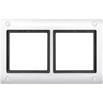Merten 401219 AQUADESIGN Rahmen verschraubbar 2-fach polarweiß ***RESTPOSTEN***