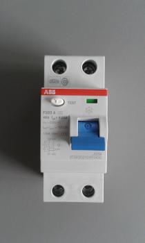 ABB Fehlerstrom-Schutzschalter F202A-40/0,03A 2-polig 40A