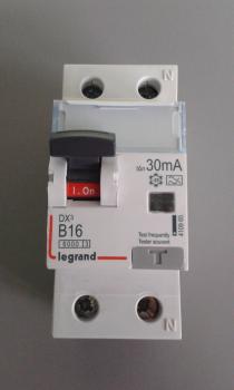Legrand FI/LS-Kombination B16A/0,03A 1polig+N 6kA (410965)