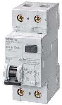 Siemens 5SU1356-6KK16  FI/LS-Schalter B16/0,03A 6kA 1polig+N Typ A