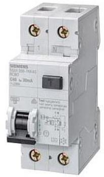 Siemens 5SU1356-6KK16 FI/LS-Schalter B16/0,03A 6kA 1polig+N Typ A