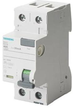 Siemens 5SV3312-6 FI-Schutzschalter 25/0,03A 2-polig