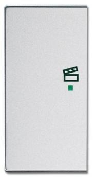 Busch-Jaeger 6233-21-83 Busch-free@home Wippe future® linear 2-fach links, mit Symbol "Szene" alusilber