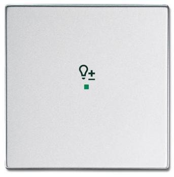 Busch-Jaeger 6234-10-83 Busch-free@home Wippe future® linear 1-fach, mit Symbol "Dimmer" alusilber