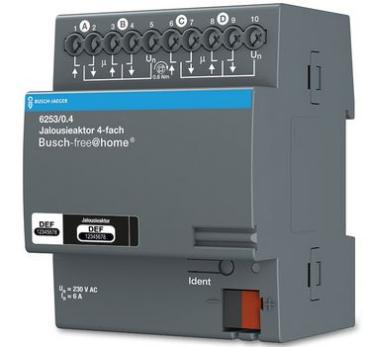 Busch-Jäger 6253/0.4 Busch-free@home Jalousieaktor 4-fach für Busch-free@home