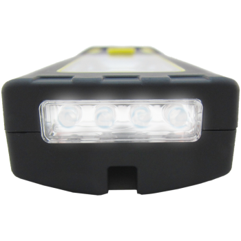 SHADA LED Handleuchte mit Taschenlampenfunktion, 3W 180lm, 5000K, mit Magnet und Haken, Alkaline (0700317)